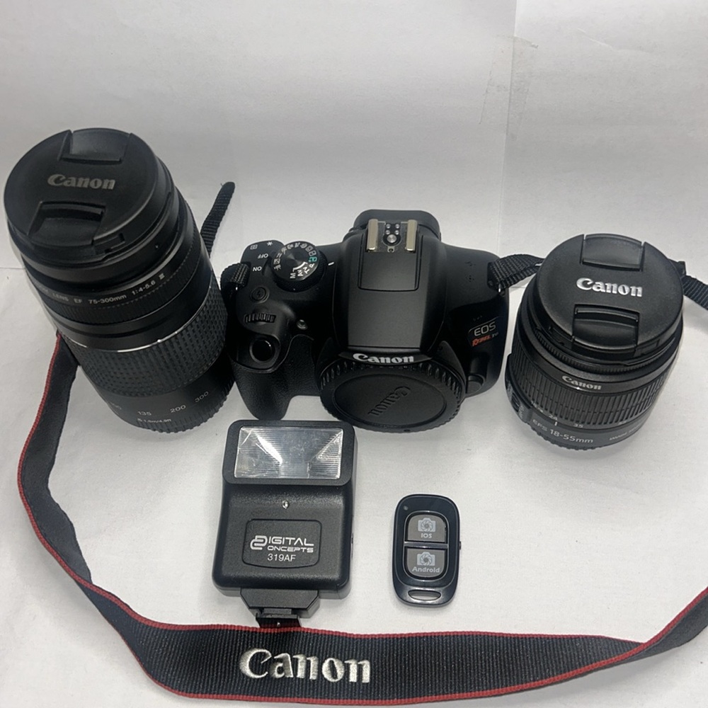 Canon EOS Rebel T6 DSLR Camera Kit